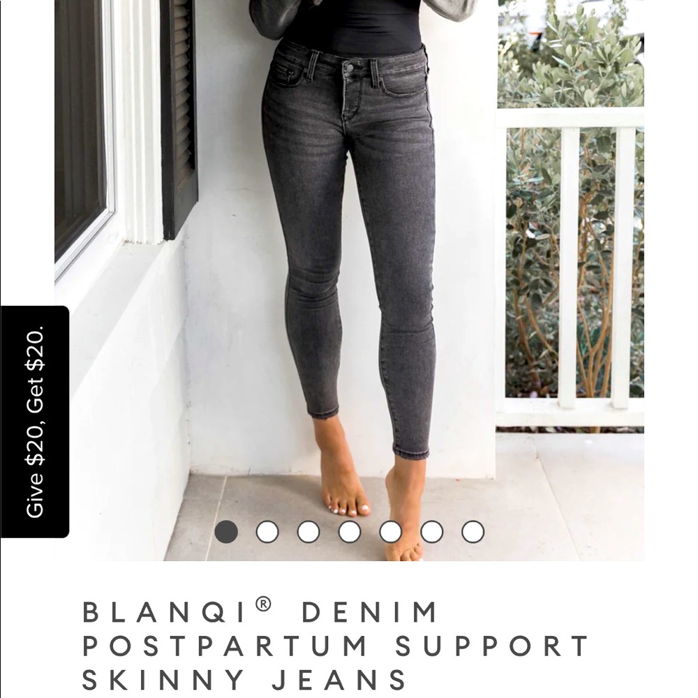 Blanqi postpartum skinny jeans